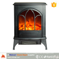Wooden Free Standing Electric Fireplace